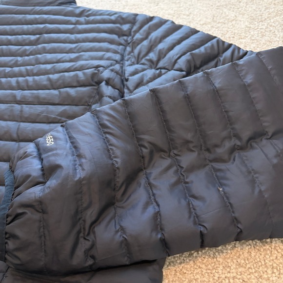 Eddie Bauer EB650 Puffer Jacket Mens XXL 2XL Blue Down Insulated Gorpcore Winter - Picture 10 of 11